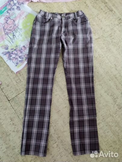 Брюки, Лонгслив Хлопок S Cool, р.158, 12-14 лет