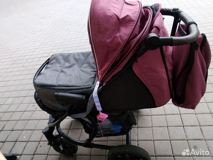 Коляска прогулочная от рождения 2в1 с переноской