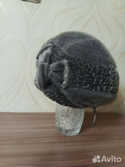 Берет женский теплый