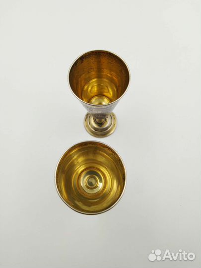 Рюмки серебро СССР