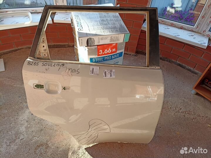 Задняя дверь на kia soul2