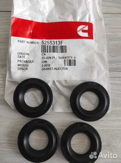 Сальник форсунки Газель Камминс 2.8 Оригинал