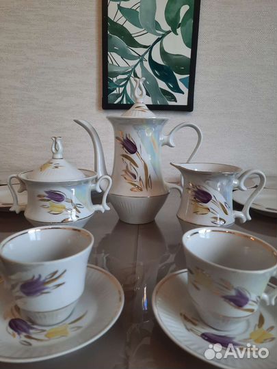 Кофейный сервиз новый