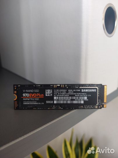 Ssd samsung 970 evo plus 500gb nvme