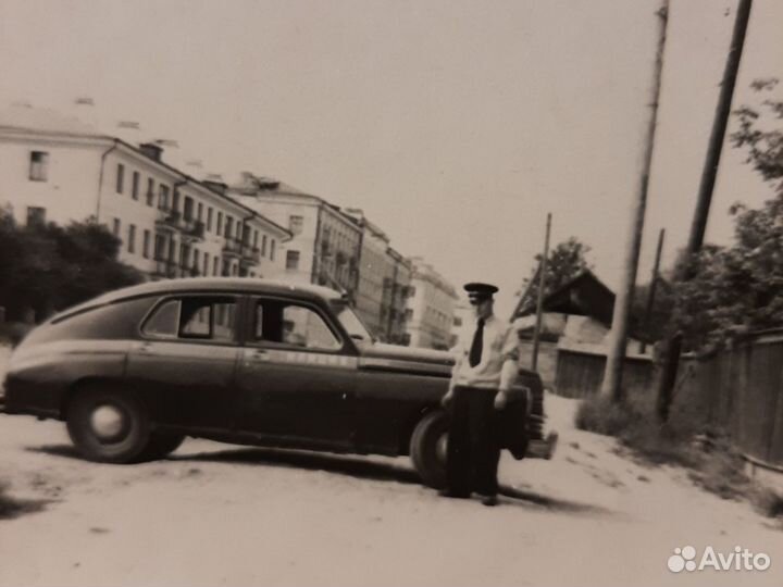 Фото / легковой автомобиль/ 9 штук. 1950-60e СССР