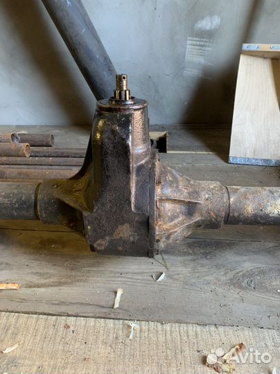 Мост на УАЗ новый не стоял на машине