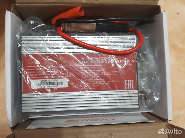 Преобразователь напряжения 12 220 300 ватт