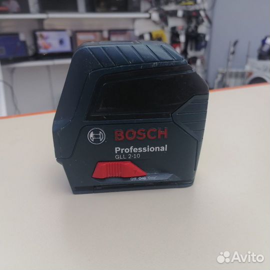 Лазерный нивелир bosch GLL 2-10(энг)