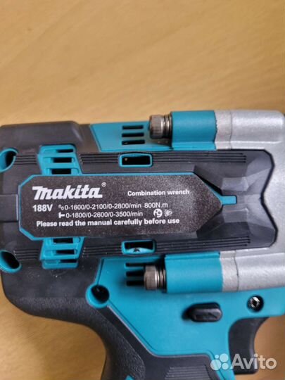 Гайковерт аккумуляторный makita 800N/m(реплика)