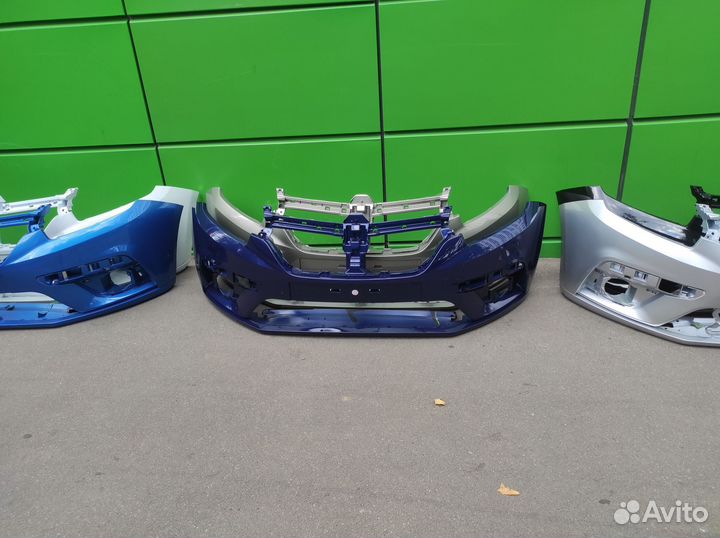 Бампер передний Renault Logan 18-22 в цвет