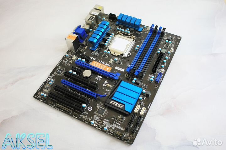 Материнская плата 1155 MSI Z77A-G43 (4xDDR3)