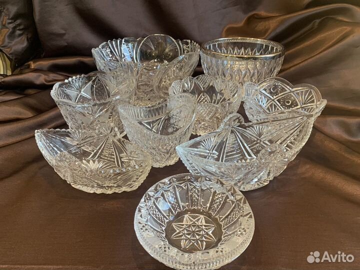 Ваза хрустальная СССР