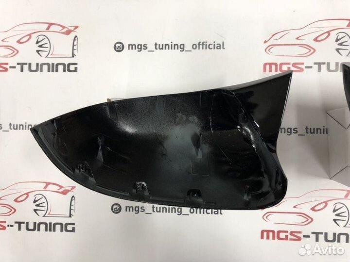 Накладки на зеркала (крышки) Х3 М BMW F25 черные