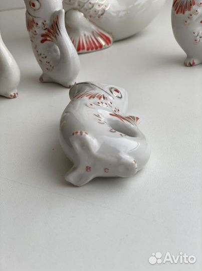 Графин с рюмками Городница