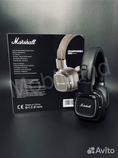 Наушники Marshall Major 4 гарантия