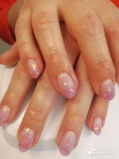 Коррекция наращённых ногтей