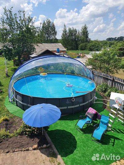 Павильон купол тент для бассейна, батута,песочника
