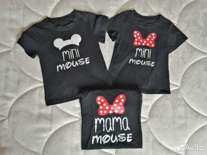 Футболки, цифра на 1 годик