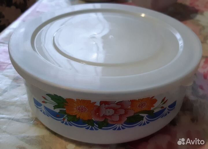 Набор контейнеров эмалированых