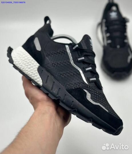 Кроссовки Adidas ZX 1000 Black (Арт.41763)