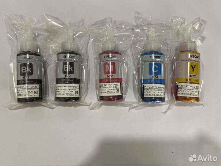 Чернила epson водорастворимые