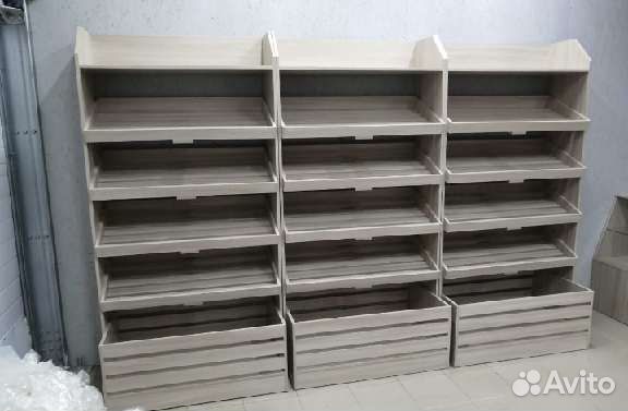 Новые Витрины и Стеллажи для фруктов сухофруктов