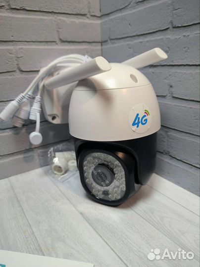 Камера видеонаблюдения 4G уличная sim v380 pro