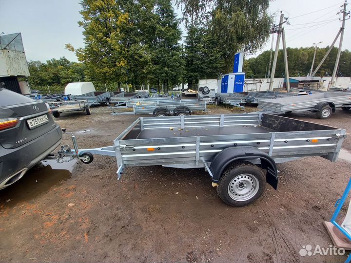 Прицеп легковой с опорным колесом 817703.022