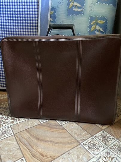 Кожаный чемодан СССР