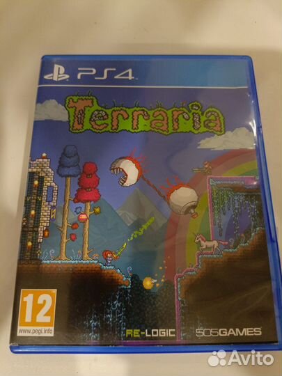 Игра Terraria диск на ps4