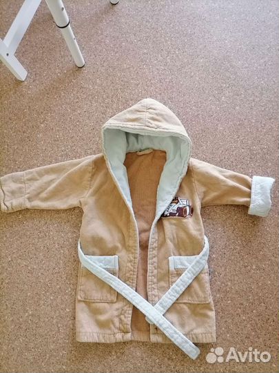 Детский махровый халат