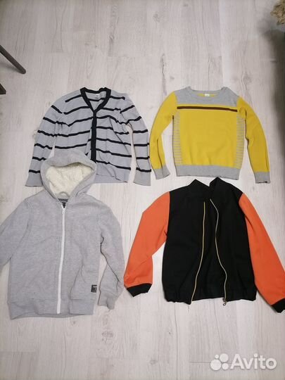 Вещи пакетом на мальчика рост 122 128