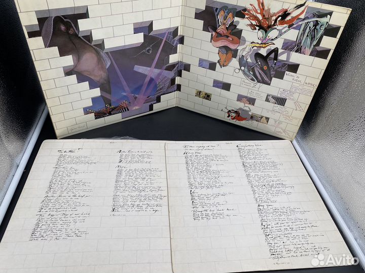 Виниловая Пластинка Pink Floyd - The Wall 2LP Рок