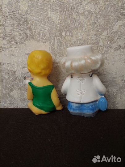 Резиновые игрушки СССР