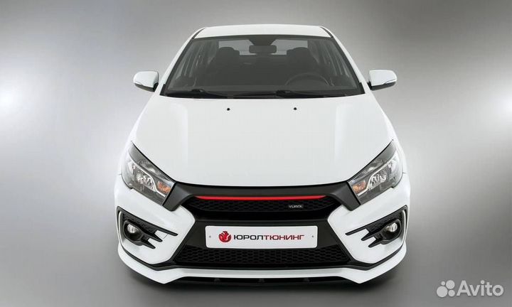 Бампер передний Юрол xmug на Лада Веста