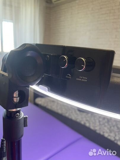 Кольцевая лампа 50 см со штативом