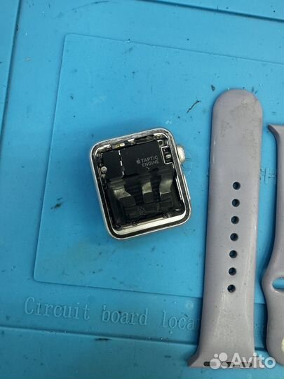 Apple watch s3 38 mm silver на запчасти icloud