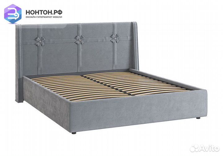Кровать Джулия 1.6 серая
