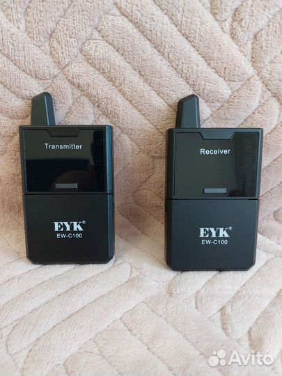 Микрофон петличный беспроводной для видеокамеры