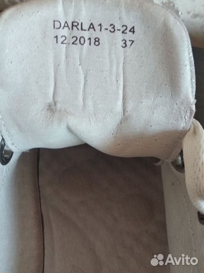 Ботинки для девочки 37 р-ра