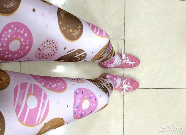 Лосины с пончиками