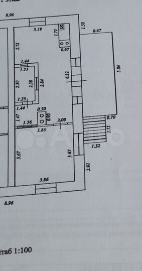 Дом 42,5 м² на участке 4,7 сот.