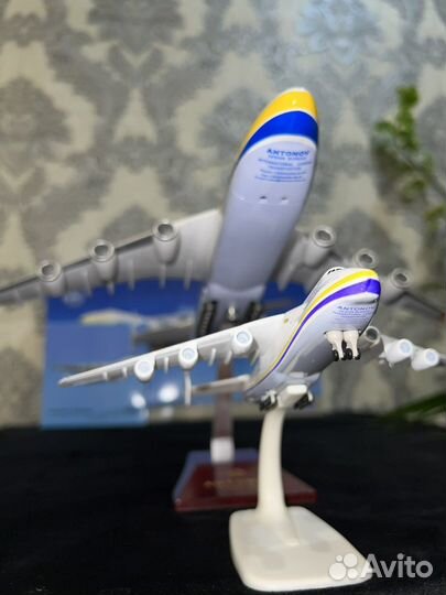 Модель самолета AN-225 Мрия 1:400