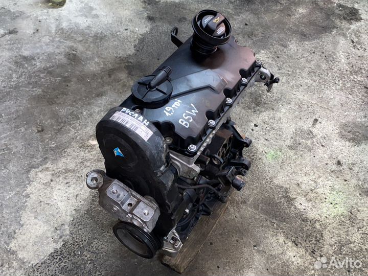 Двигатель BSW 1.9tdi Skoda, Seat, Volksvagen