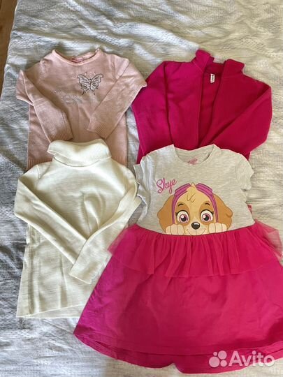 Пакет вещей для девочки 110-116