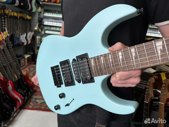 Электрогитара sqoe seib370 бирюзоввй