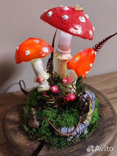 Светильник ночник ручной работы