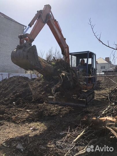 Услуги мини экскаватора