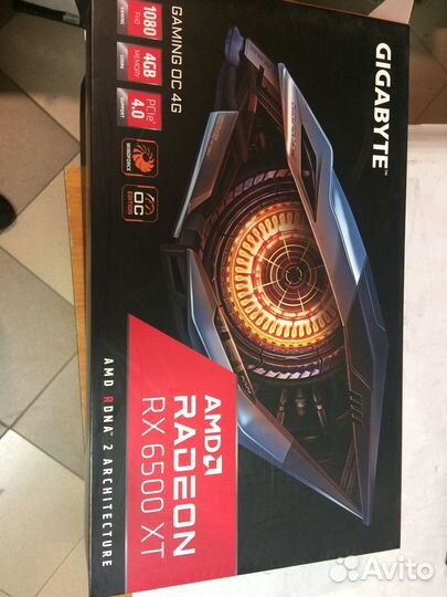 Видеокарта gigabyte Radeon RX 6500 armor XT