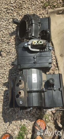 Корпус печки в сборе Шевроле Авео т250